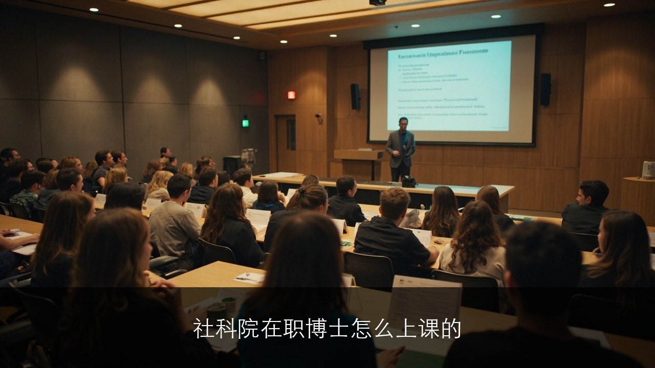 社科院在职博士怎么上课的（上课形式介绍）