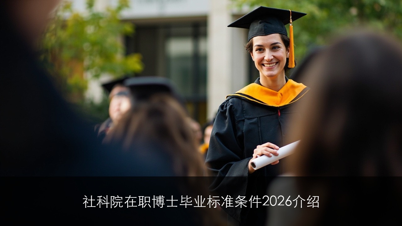 社科院在职博士毕业标准条件2026介绍