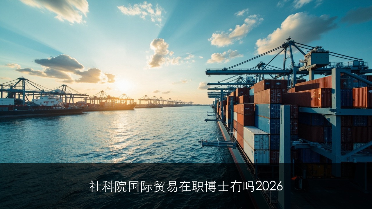 社科院国际贸易在职博士有吗2026