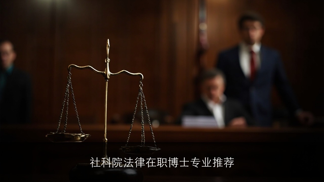 社科院法律在职博士专业推荐