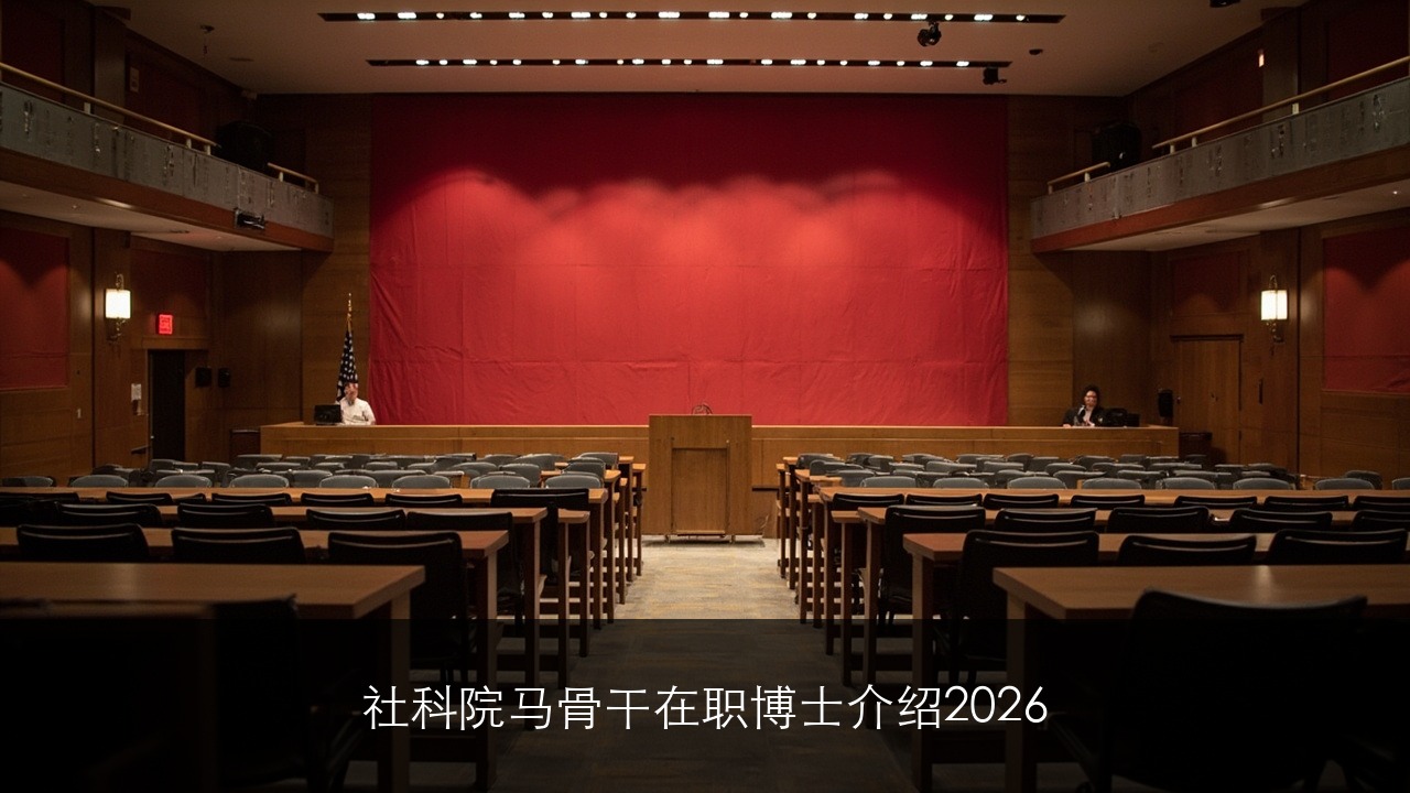 社科院马骨干在职博士介绍2026