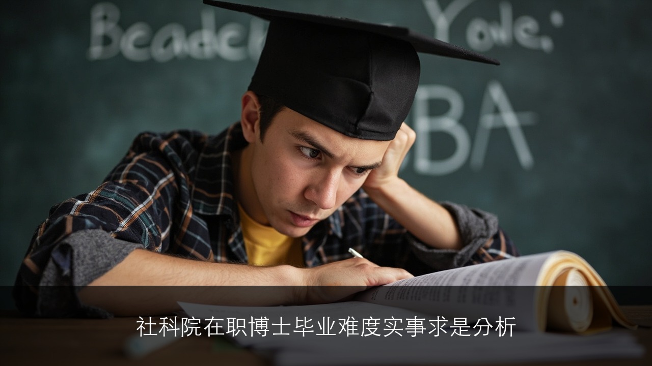 社科院在职博士毕业难度实事求是分析