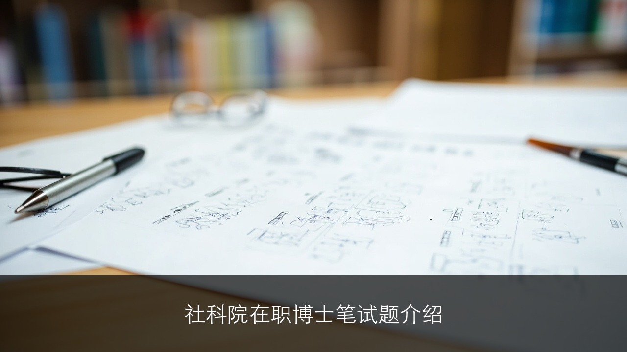 社科院在职博士笔试题介绍