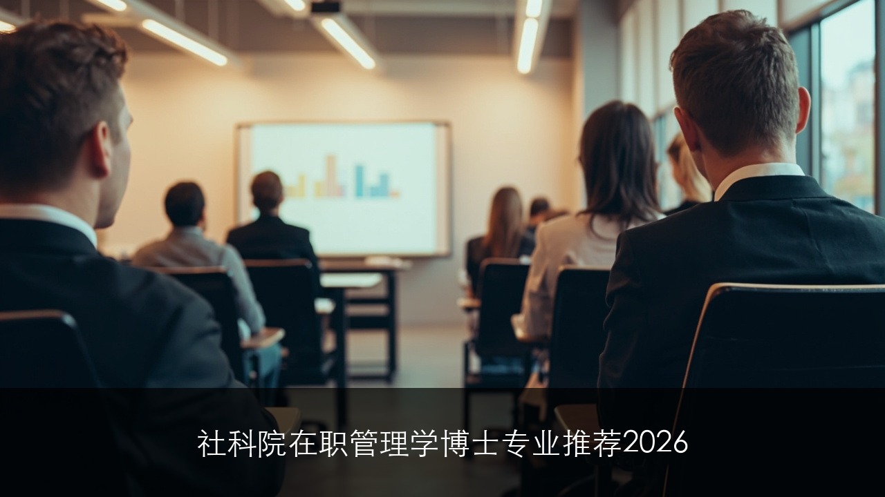 社科院在职管理学博士专业推荐2026