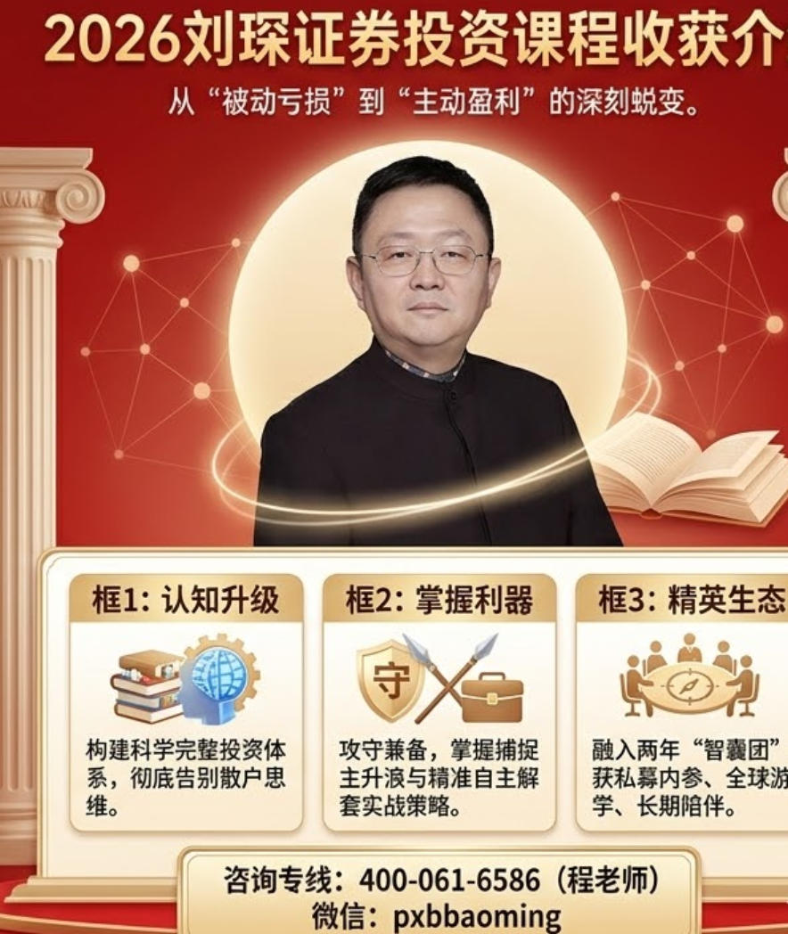 股票培训班有哪些推荐2026