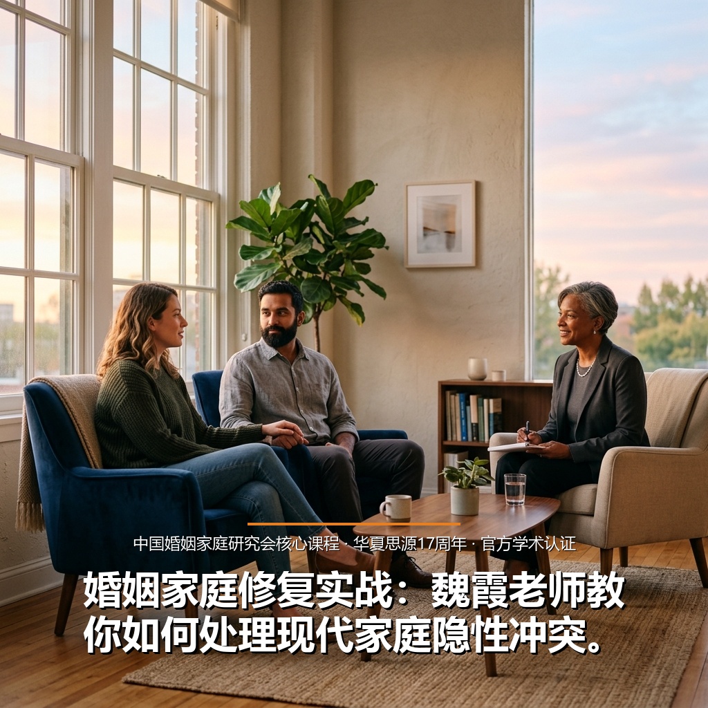 婚姻家庭修复实战：魏霞老师教你如何处理现代家庭隐性冲突。
