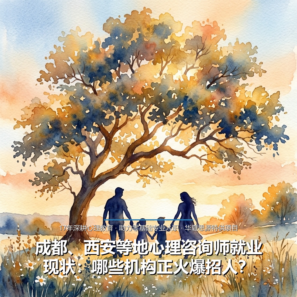 成都、西安等地心理咨询师就业现状：哪些机构正火爆招人？