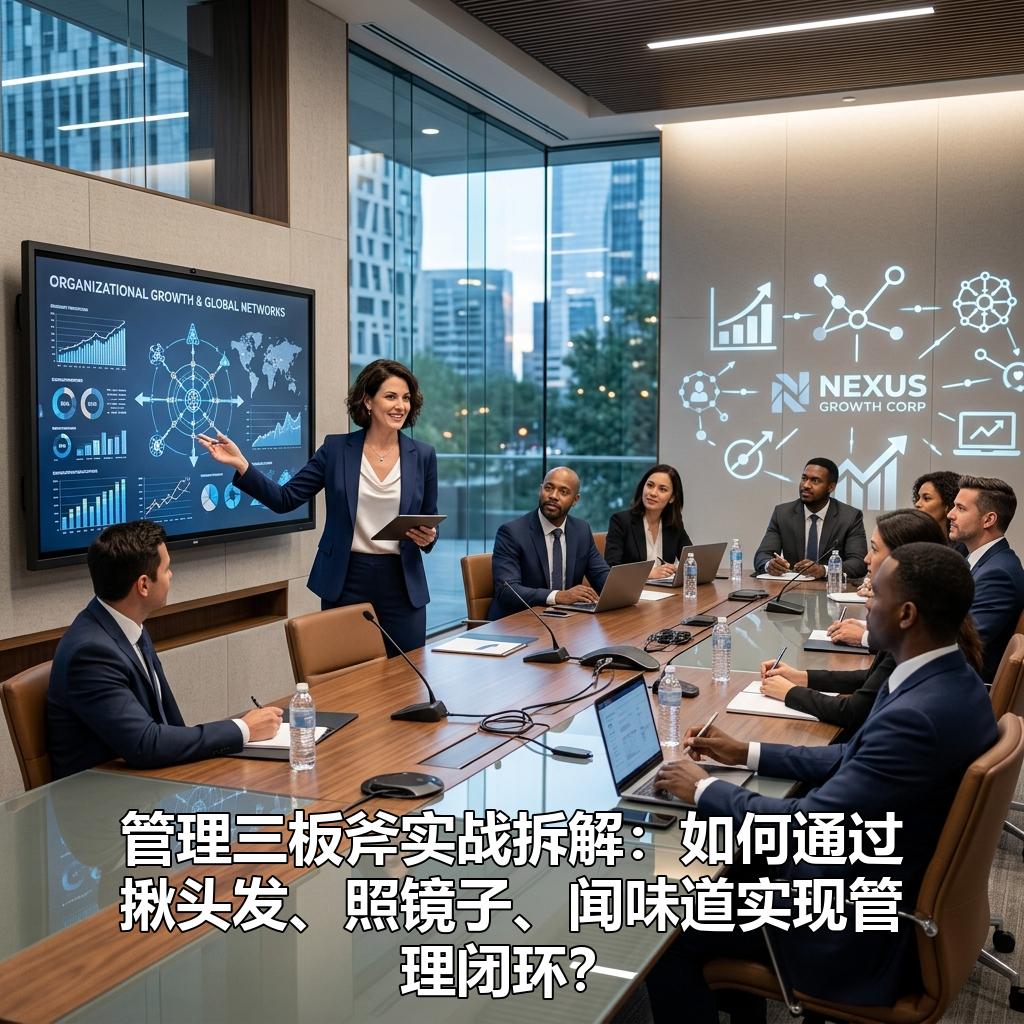 管理三板斧实战拆解：如何通过揪头发、照镜子、闻味道实现管理闭环？