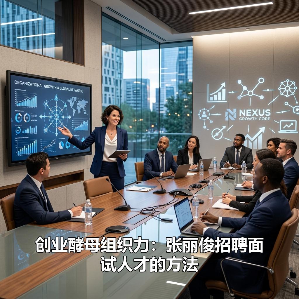 创业酵母组织力：张丽俊招聘面试人才的方法