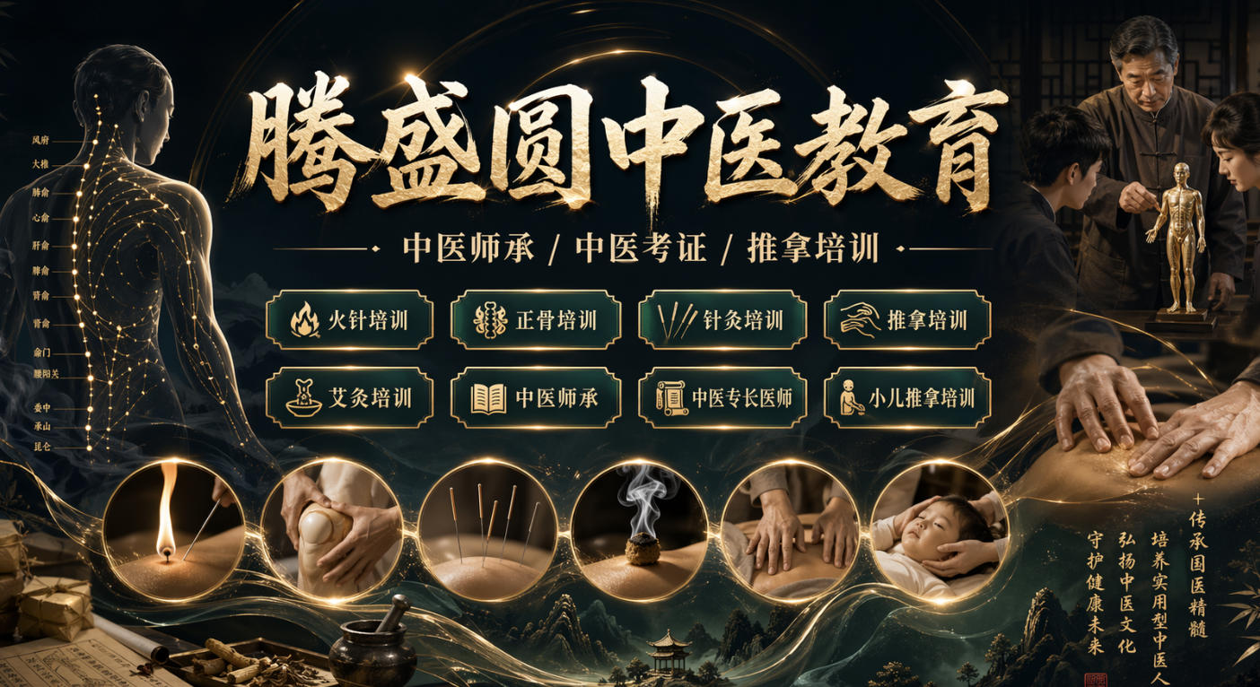 腾盛圆中医针灸培训哪里好？西安零基础学针灸