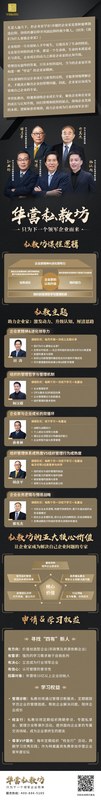 华营私教坊 | 让企业家成为解决自己企业问题的专家