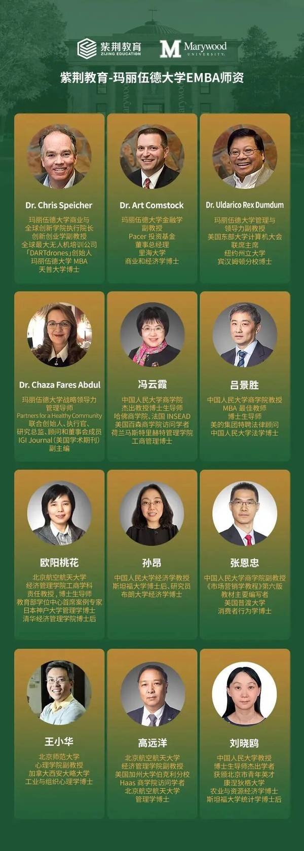 紫荆教育 | 玛丽伍德大学 | 数字时代领航人才EMBA | 13期班开学在即
