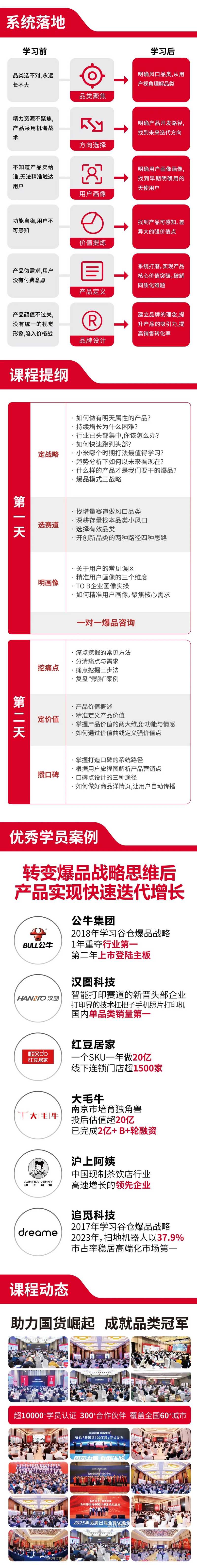 谷仓爆品战略班 | 上海站 | 5月7-8日 | 9800元 | 打造新国货全球化品类冠军