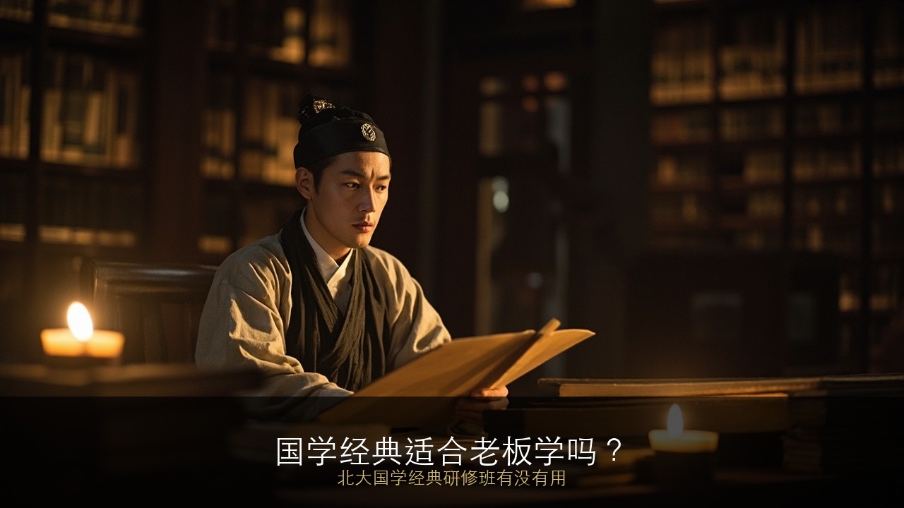 国学经典适合老板学吗？北大国学经典研修班有没有用？