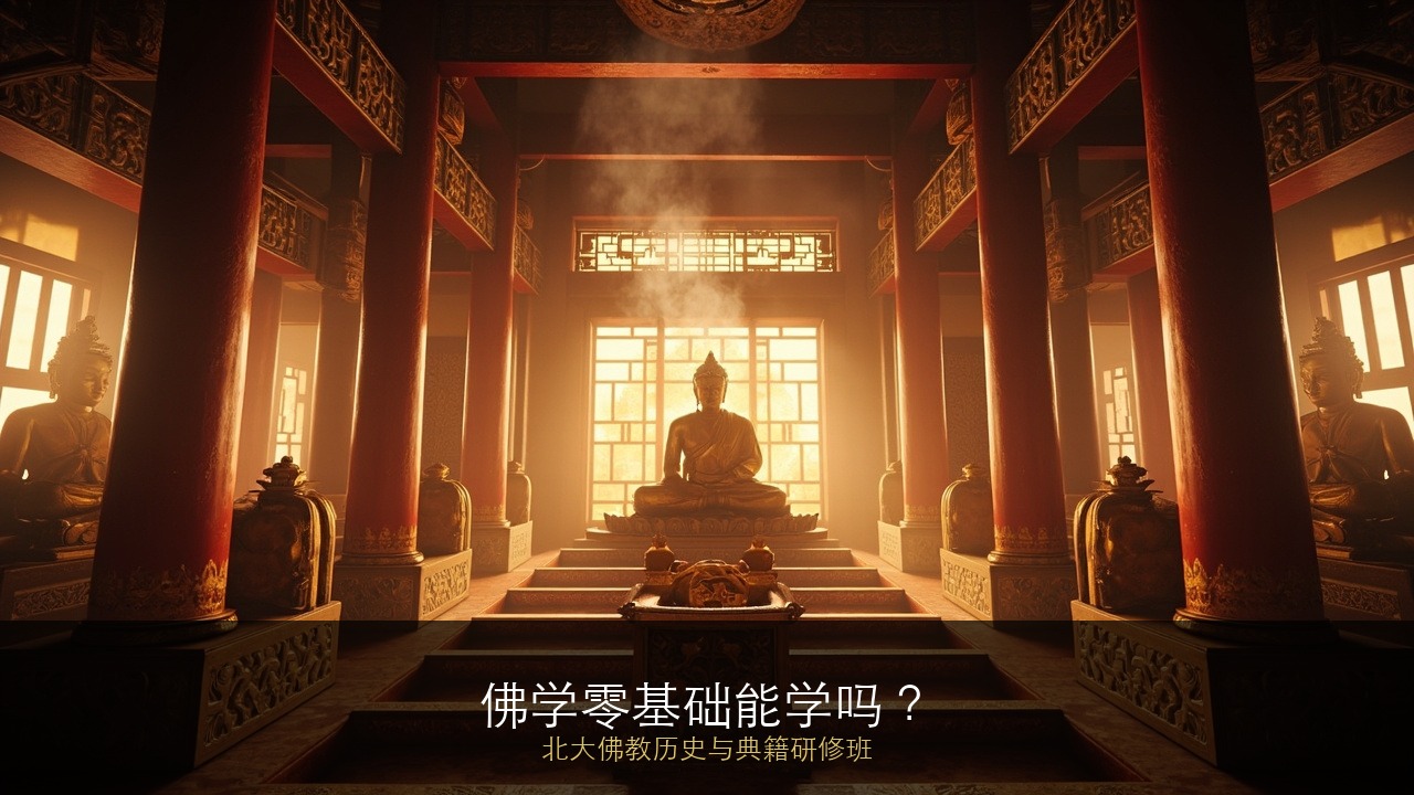 佛学零基础能学吗？北大佛教历史与典籍研修班收什么人？