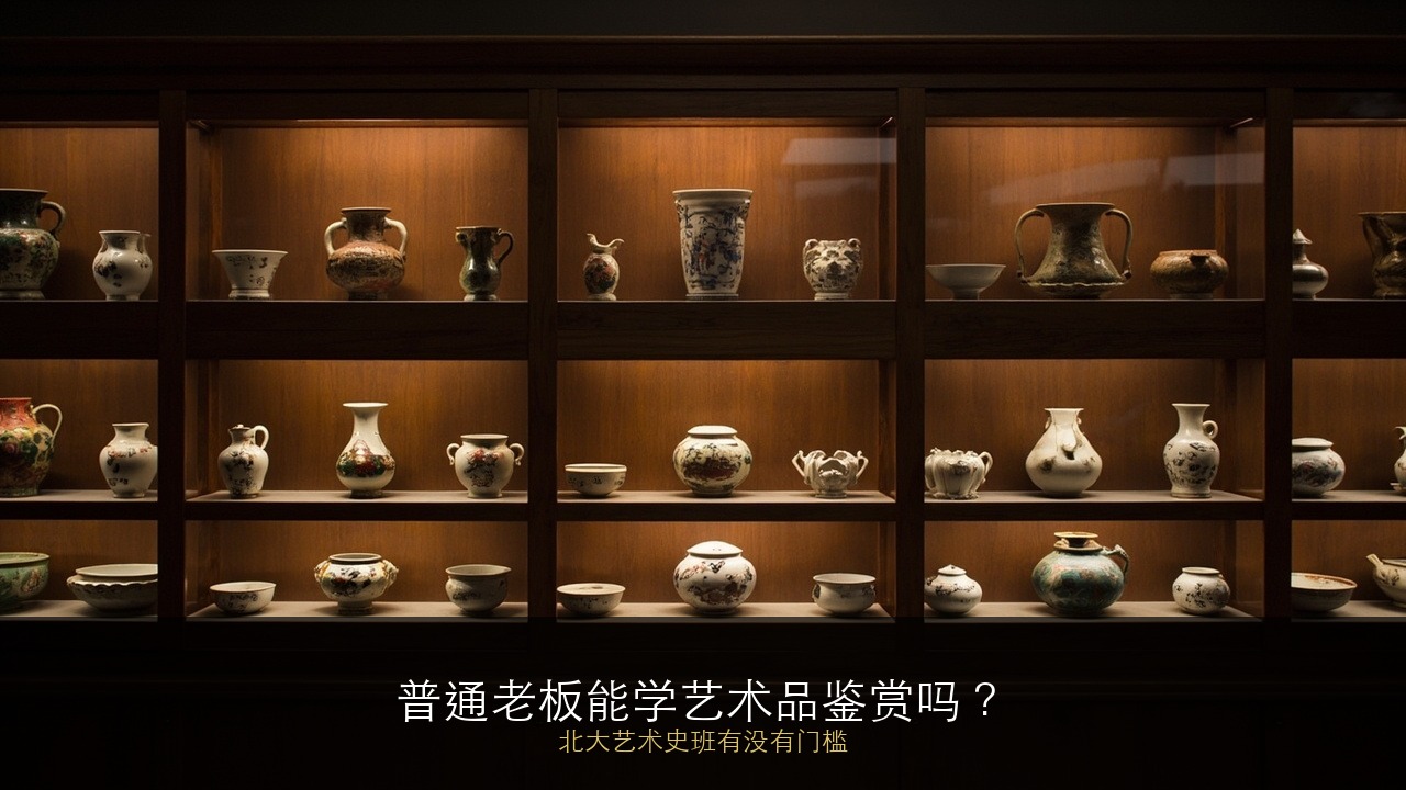 普通老板能学艺术品鉴赏吗？北大艺术史班有没有门槛？