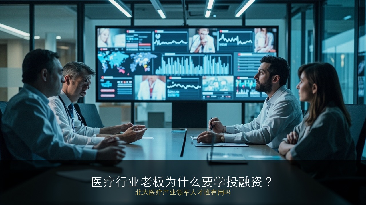 医疗行业老板为什么要学投融资？北大医疗产业领军人才班有用吗？