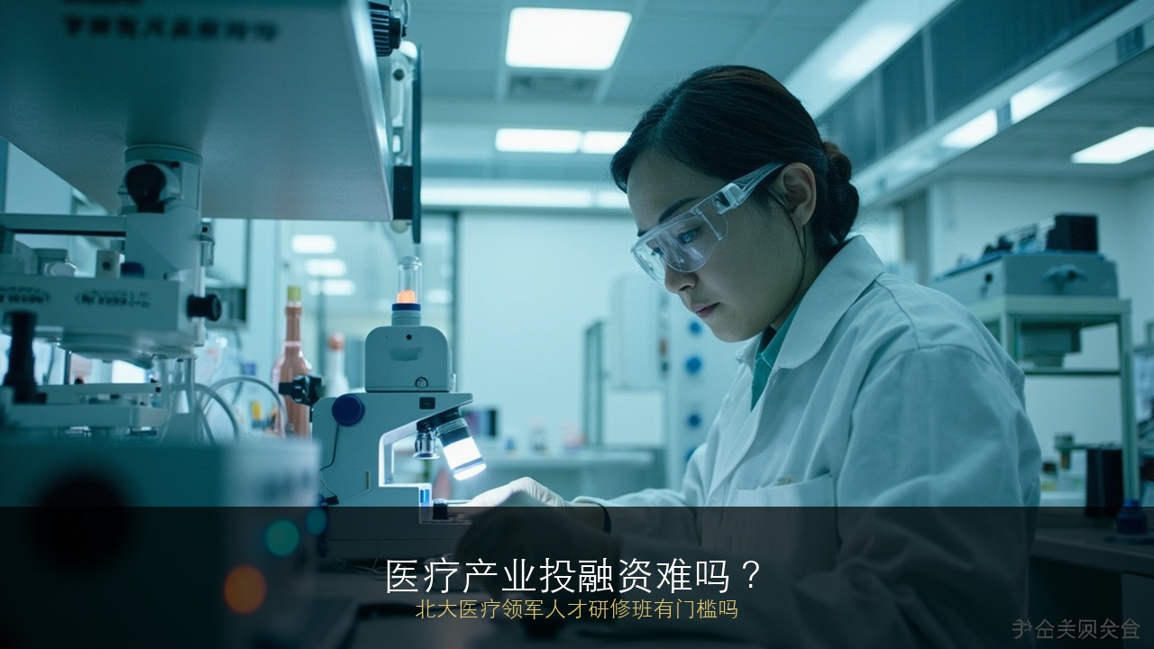 医疗产业投融资难吗？北大医疗领军人才研修班有门槛吗？