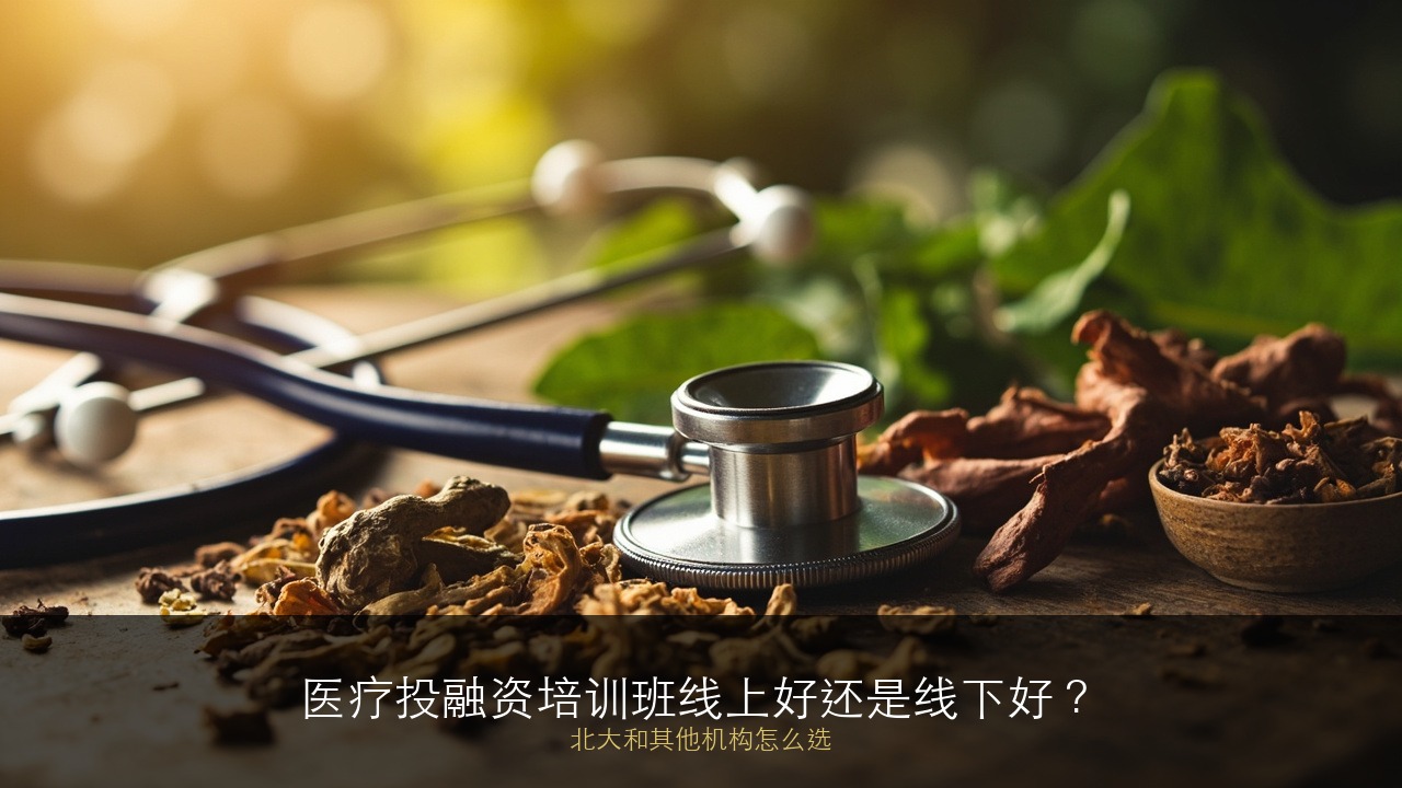 医疗投融资培训班线上好还是线下好？北大和其他机构怎么选？