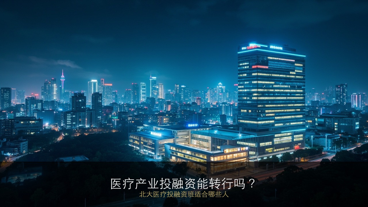 医疗产业投融资能转行吗？北大医疗投融资班适合哪些人？