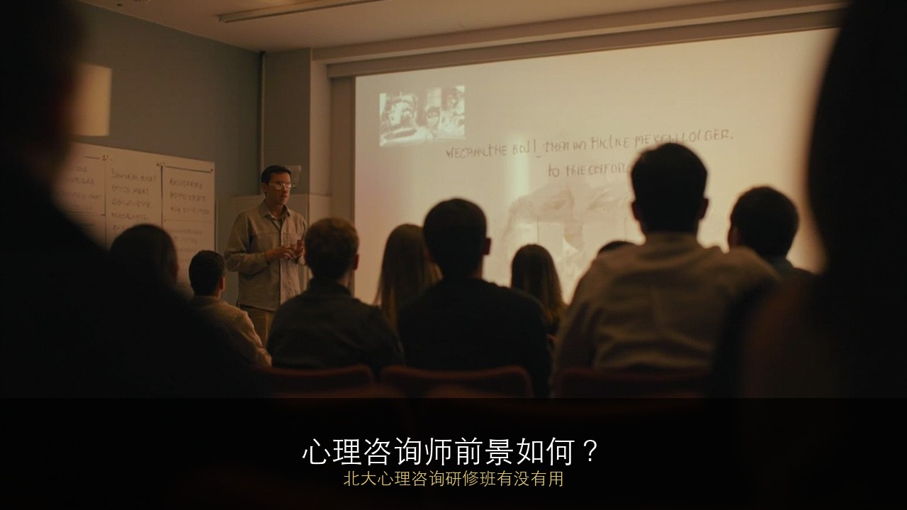 心理咨询师前景如何？北大心理咨询研修班有没有用？