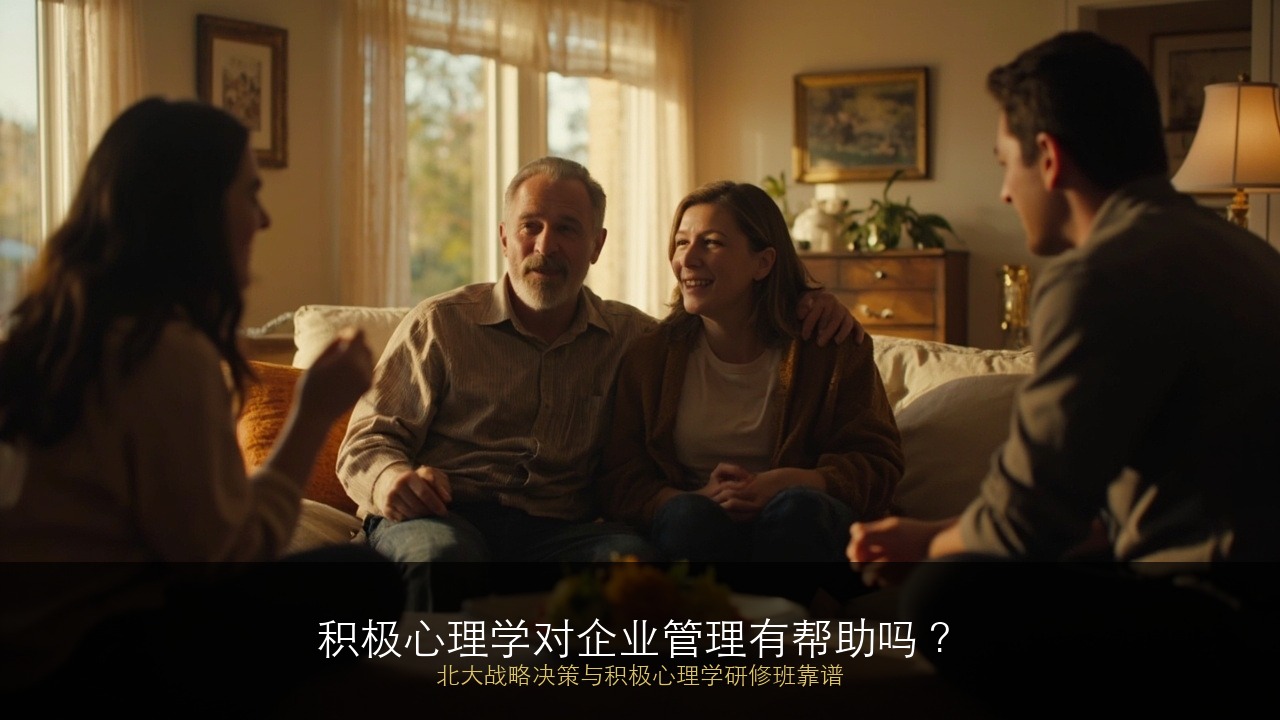 积极心理学对企业管理有帮助吗？北大战略决策与积极心理学研修班靠谱吗？