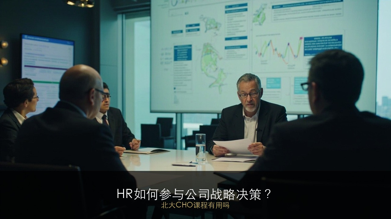 HR如何参与公司战略决策？北大CHO课程有用吗？