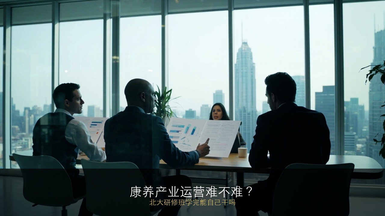 康养产业运营难不难？北大研修班学完能自己干吗？