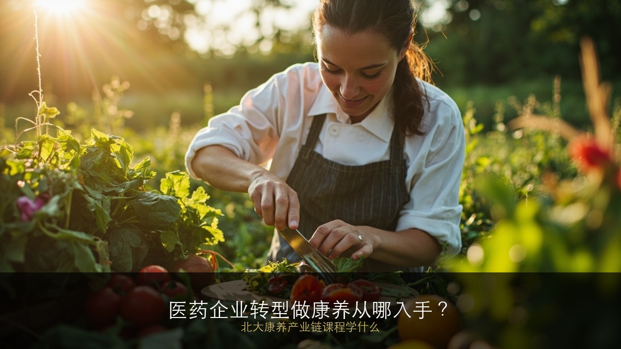 医药企业转型做康养从哪入手？北大康养产业链课程学什么？