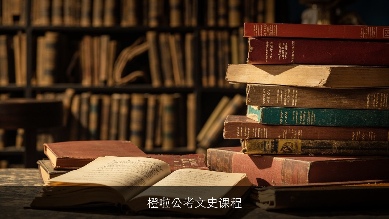 橙啦公考文史课程介绍