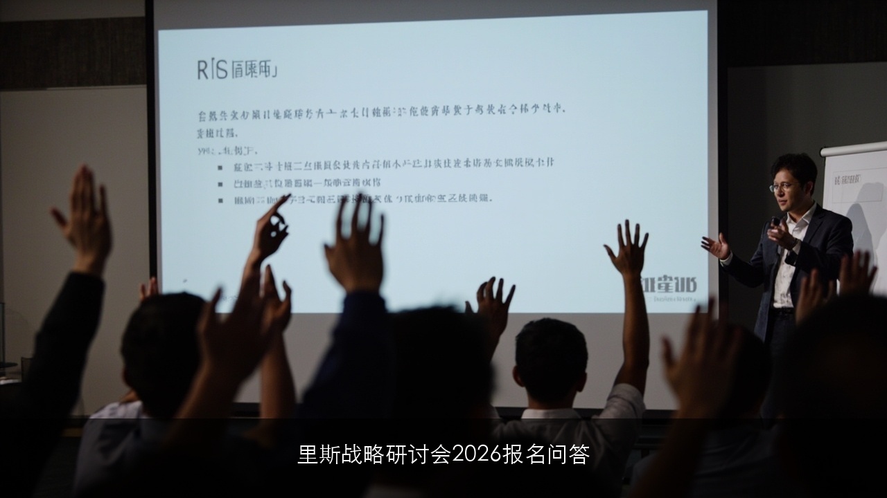 里斯战略研讨会2026报名问答（四问四答）