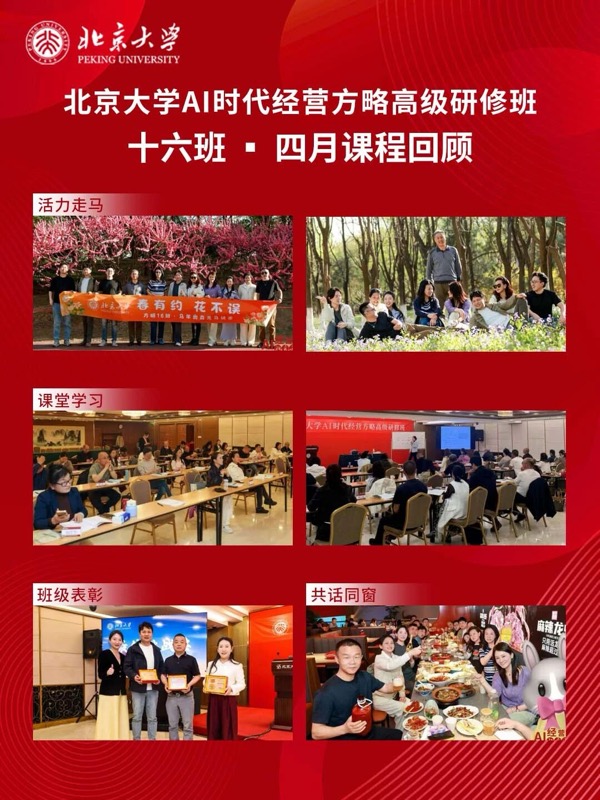AI时代经营方略高级研修班16班四月课程回顾