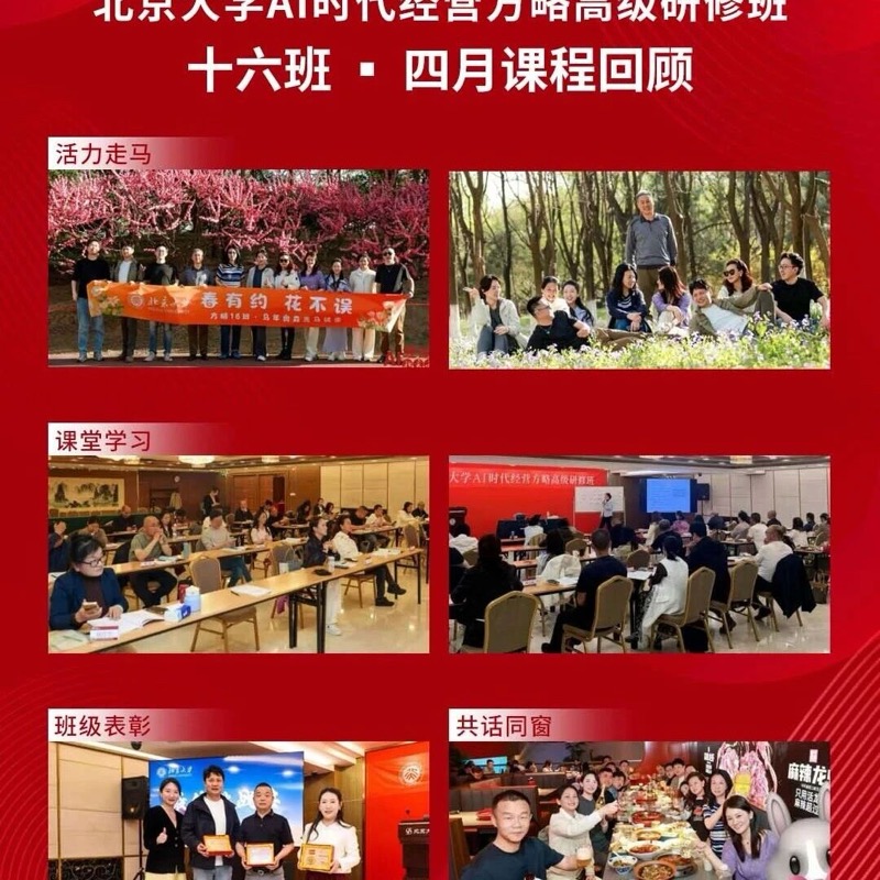 AI时代经营方略高级研修班16班四月课程回顾