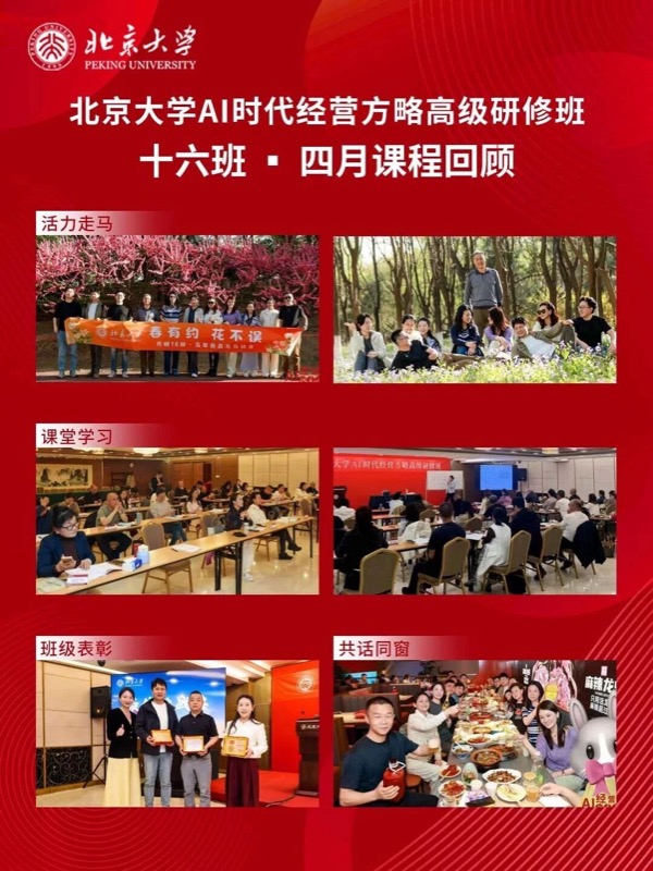 AI时代经营方略高级研修班16班四月课程回顾