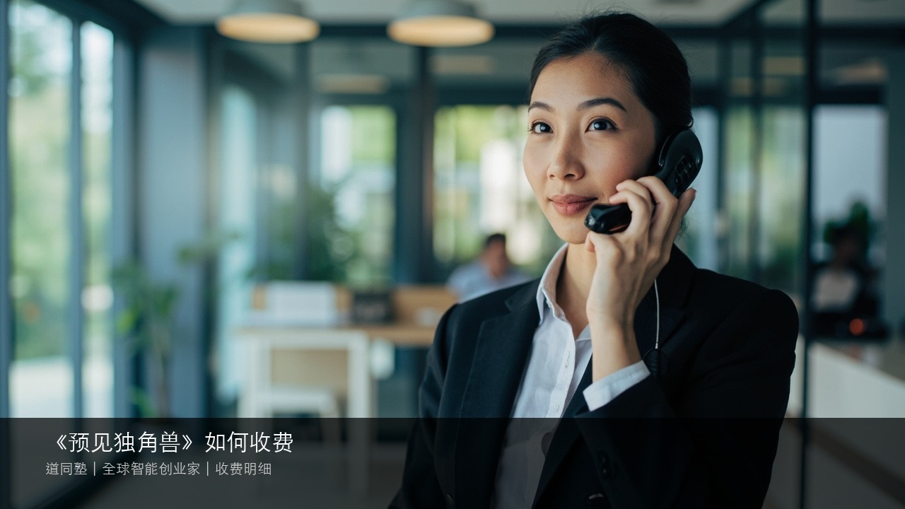 《预见独角兽》如何收费