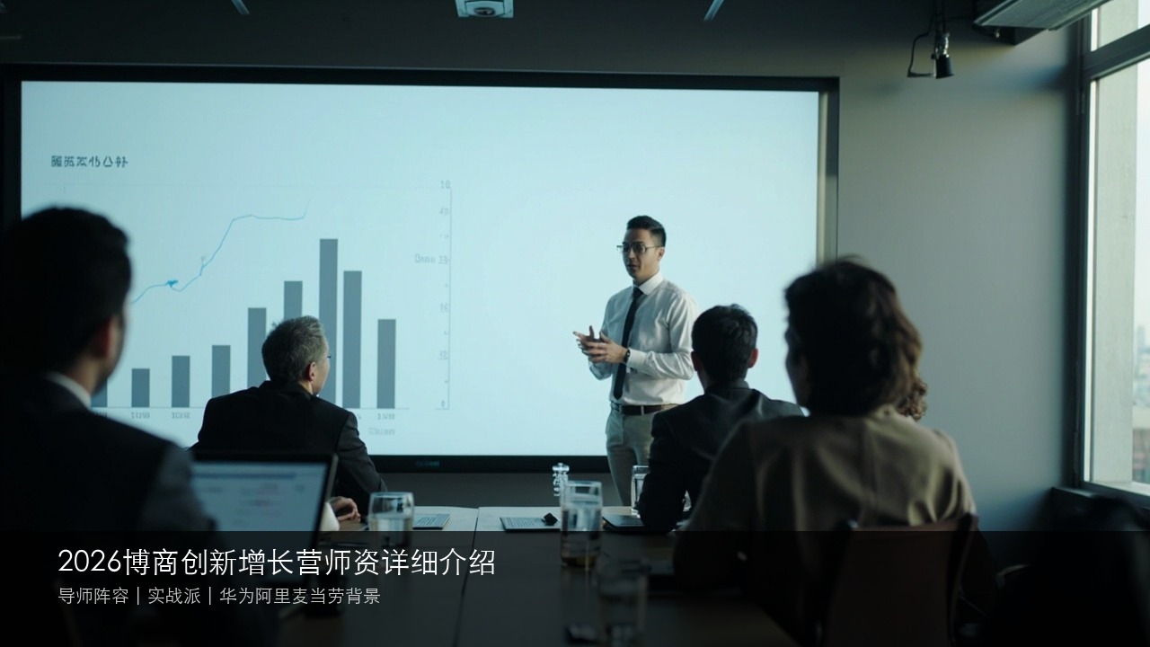 2026博商创新增长营师资详细介绍