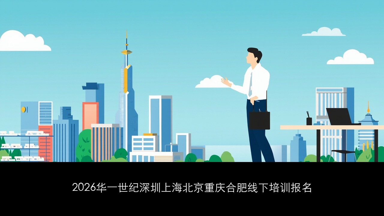 2026华一世纪深圳,上海，北京，重庆，合肥线下培训报名