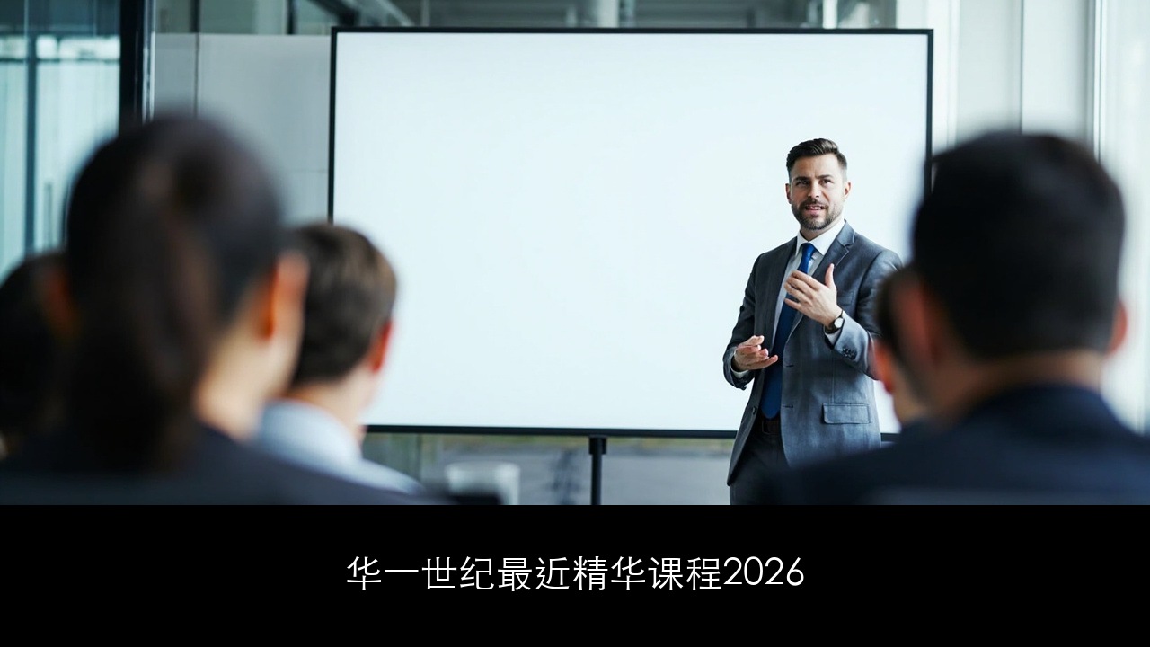 华一世纪最近精华课程2026