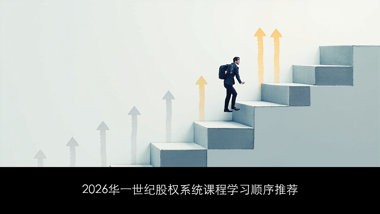 2026华一世纪股权系统课程学习顺序推荐