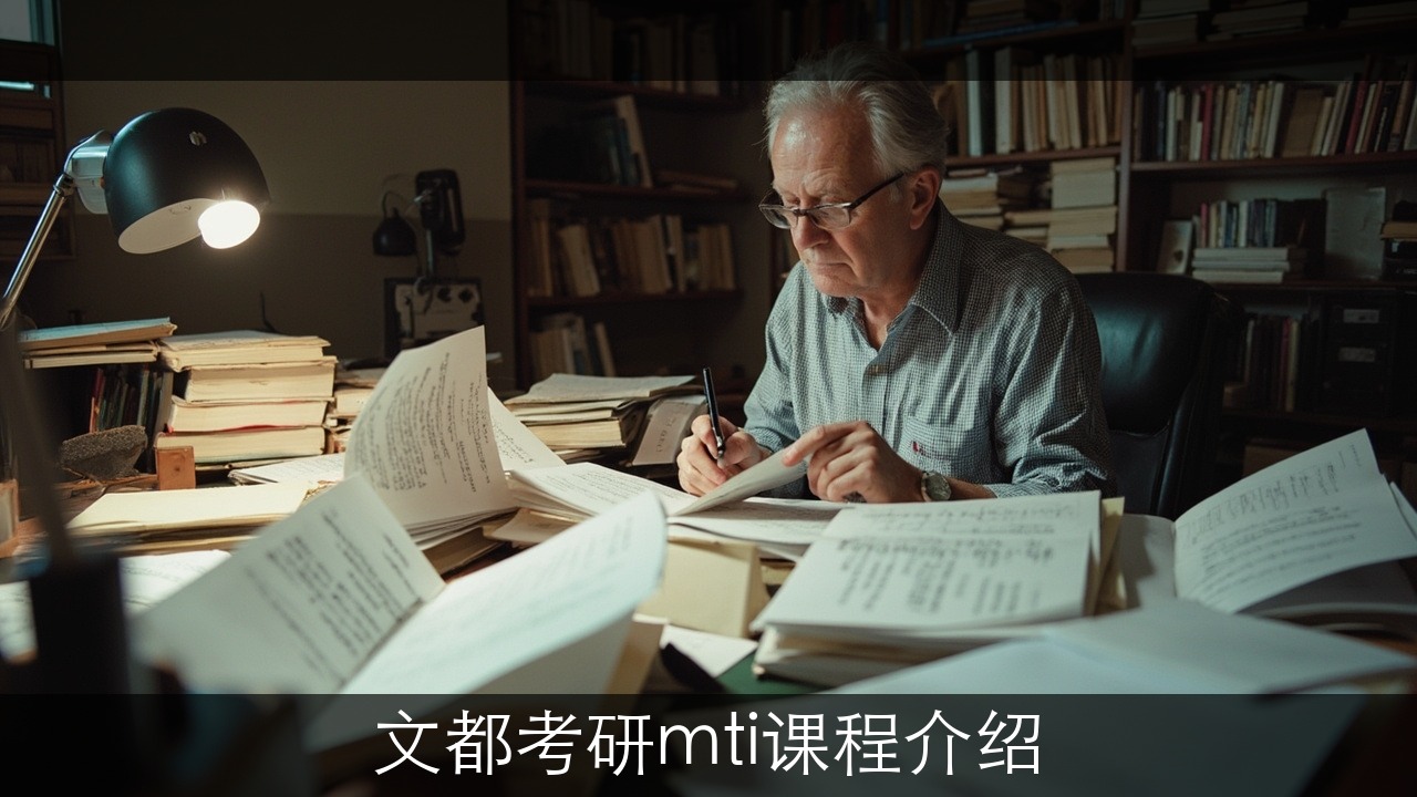 文都考研mti课程介绍