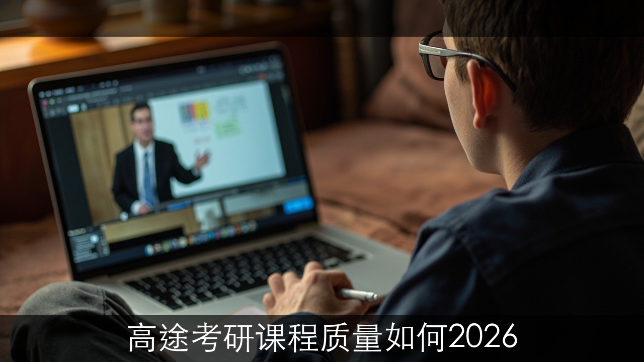 高途考研课程质量如何2026