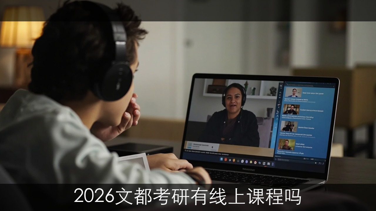 2026文都考研有线上课程吗？