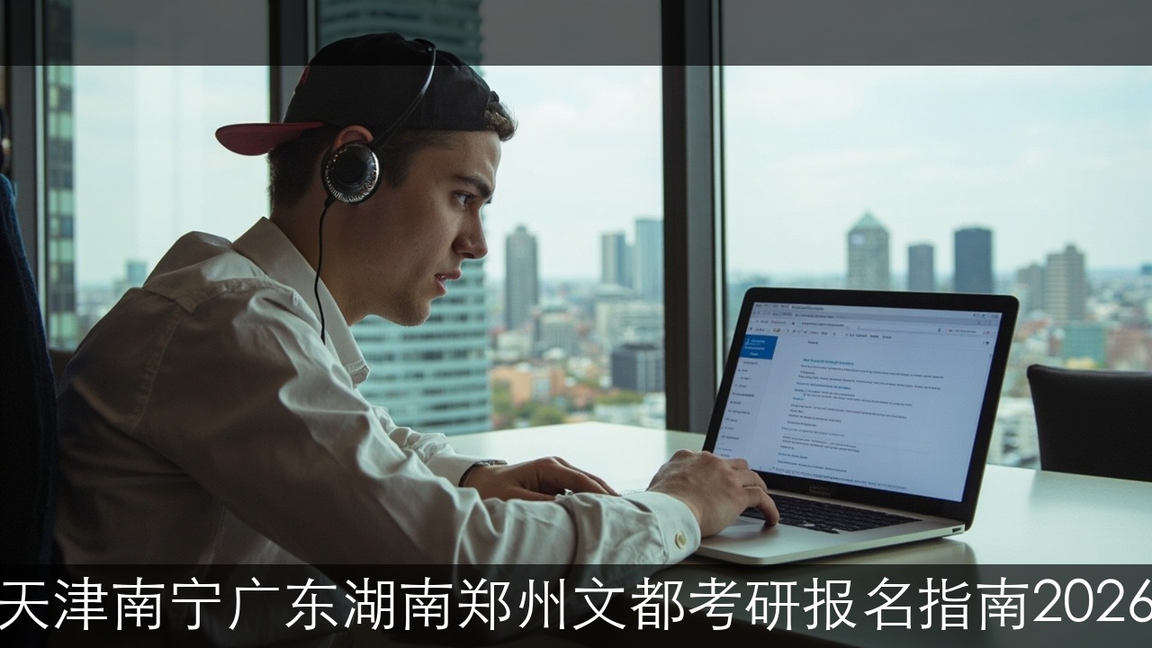 天津，南宁，广东，湖南，郑州文都考研报名指南2026
