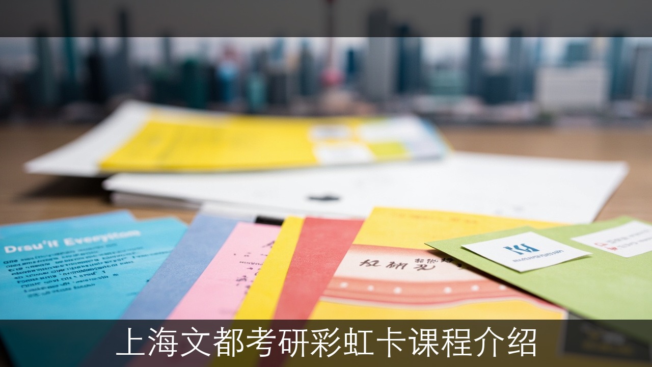 上海文都考研彩虹卡课程介绍