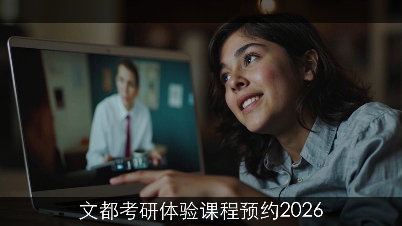 文都考研体验课程预约2026