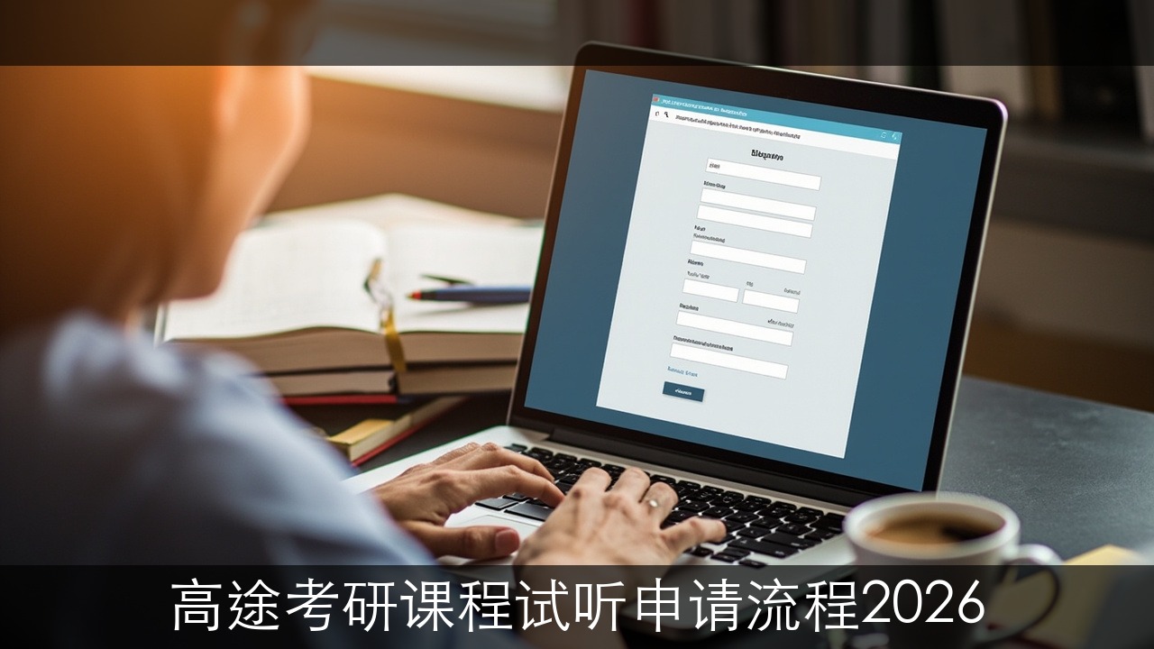 高途考研课程试听申请流程2026