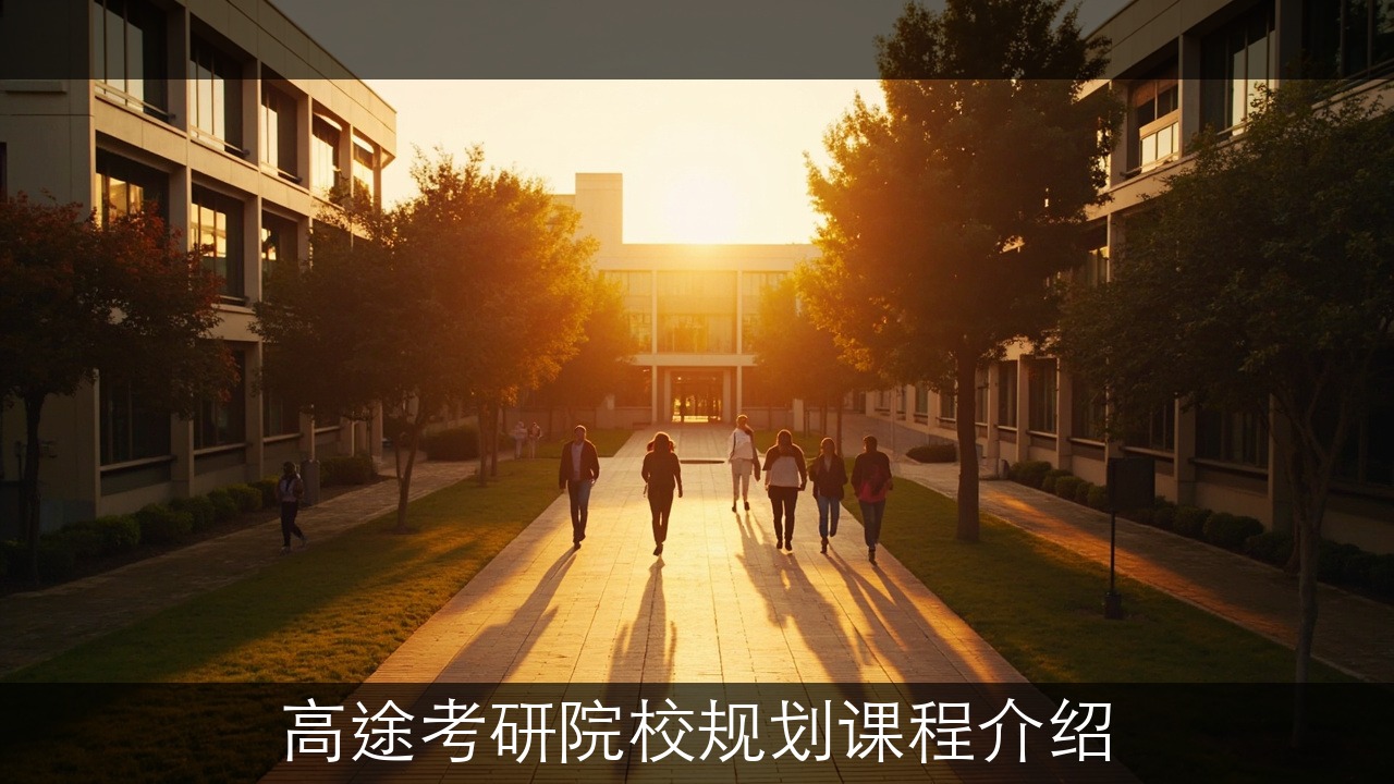 高途考研院校规划课程介绍