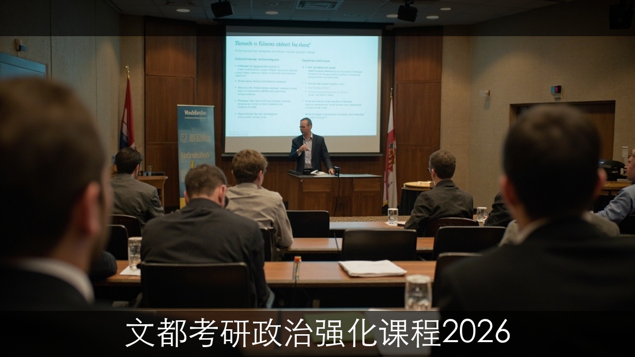 文都考研政治强化课程2026