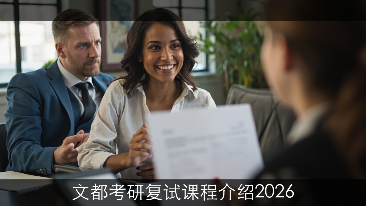 文都考研复试课程介绍2026