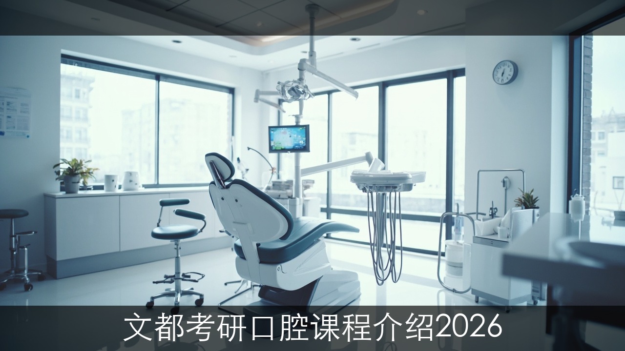 文都考研口腔课程介绍2026